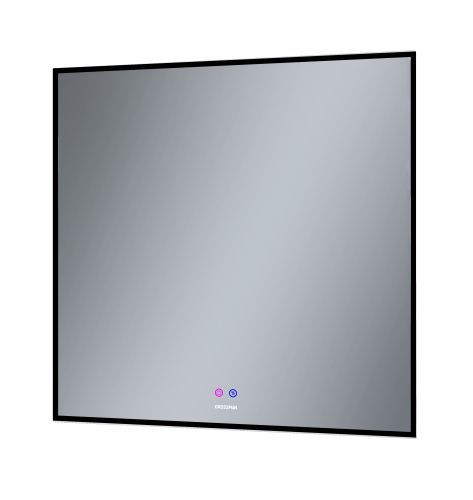 Зеркало в ванную Grossman PRAGMA-норма BLACK 1880802 80х80 цвет Черный