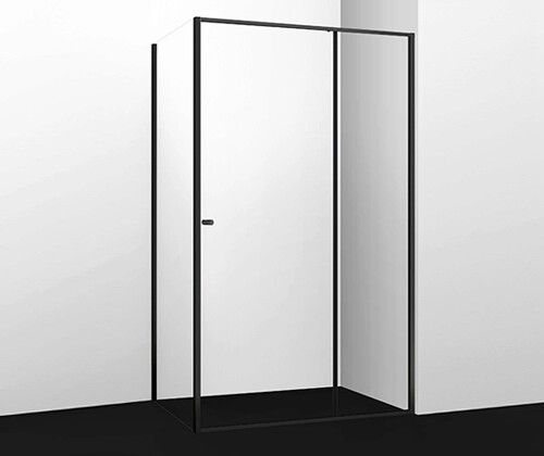 Душевой уголок Wasserkraft Dill 61S 61S16 110х100 стекло прозрачное профиль черный без поддона