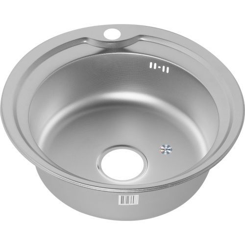 Кухонная мойка Melana 101D t (*12) 51х51 цвет хром