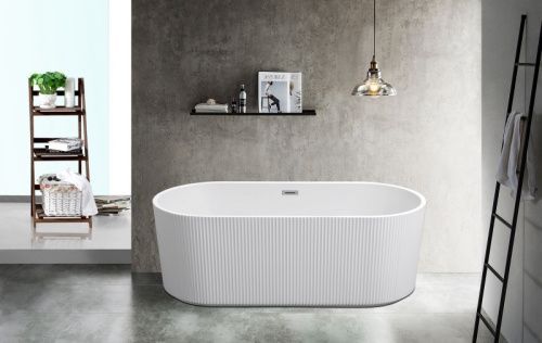Ванна акриловая Esbano Tortuga (white) ESVATORTW 170х80 отдельностоящая овальная с каркасом
