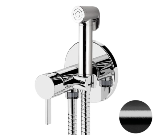 Гигиенический душ со смесителем Remer MC65WCFP графит