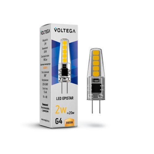 Лампа светодиодная Voltega Capsule G4 7260