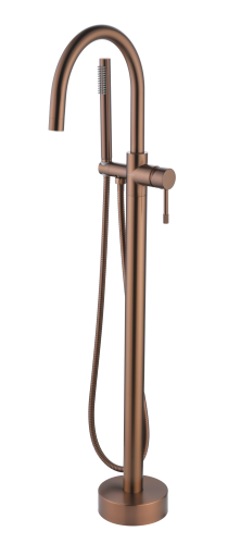 Смеситель Boheme Uno 469-BRB напольный бронза брашированная
