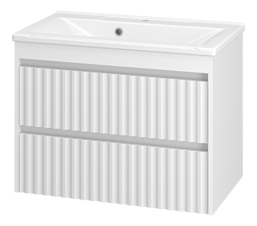 Тумба под раковину Brevita Balaton BAL-06075-01-01П2Я 73х44х54 подвесная