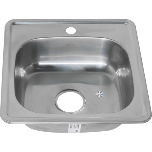 Кухонная мойка Melana 021 ti (*15) 48х48 цвет хром