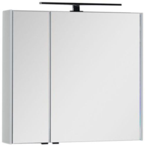 Зеркало-шкаф Aquanet Латина 00179635 80х17х75 подвесной цвет белый