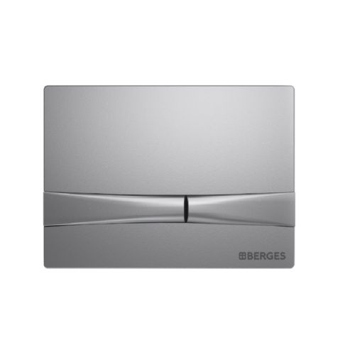 Клавиша смыва механическая Berges NOVUM 040052 цвет хром матовый