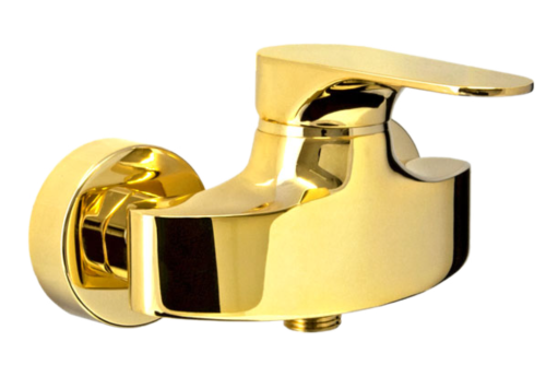 Смеситель для душа Remer Class Line LC31DO настенный золото глянцевое