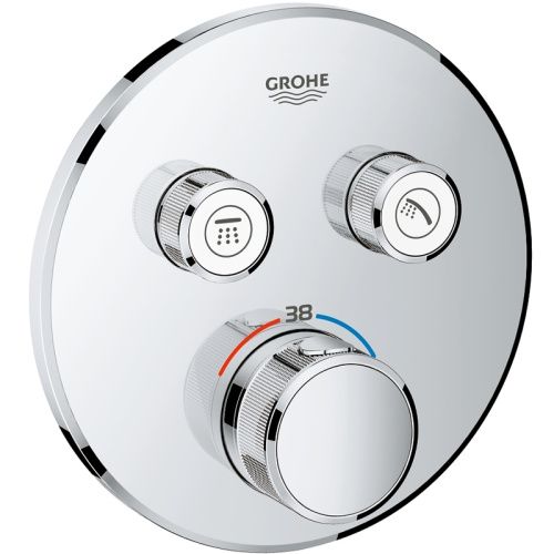 Смеситель Grohe Grohtherm 29119000 встраиваемый хром с термостатом