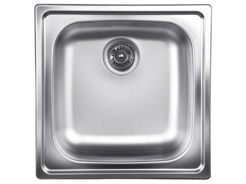 Кухонная мойка Ukinox Гранд GRP500.500 -GT8K -C 50х50 цвет хром поверхность полированная