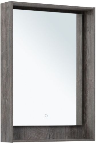 Зеркало в ванную Aquanet Милан 00336393 58х83 цвет темное дерево