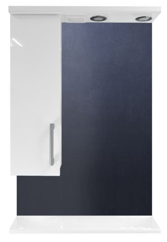 Зеркало-шкаф Loranto Модерн CS00046069 60х16х83 подвесной цвет белый