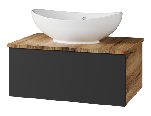 Тумба под раковину Misty Ива П-Ива-01070-481Я 70х45х30 подвесная