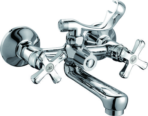 Смеситель для ванны Rush Bianki BI7650-44 настенный хром