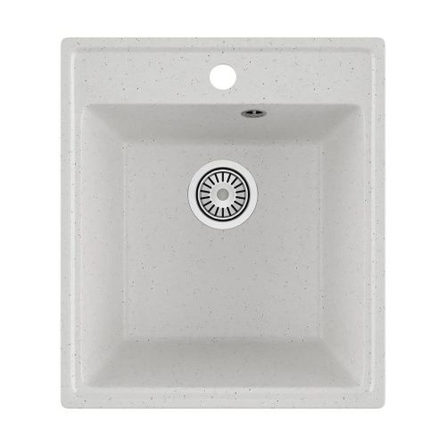Кухонная мойка Maretti Kitchen 425 KT425-WH 43х49 цвет белый поверхность матовая