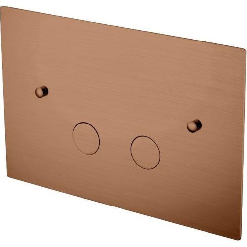 Клавиша смыва механическая Boheme 647-BRB цвет бронза брашированная