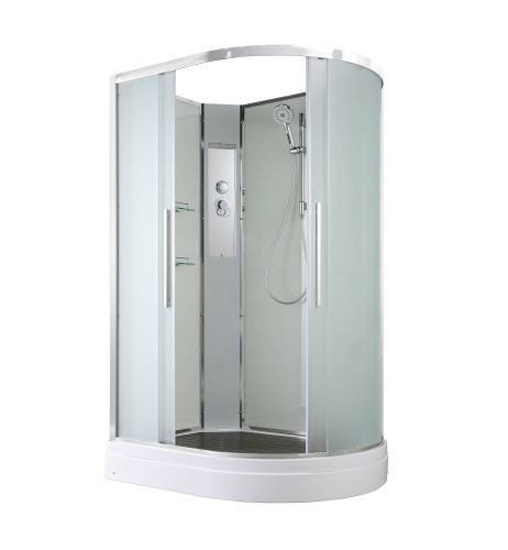 Душевая кабина AvaCan EM EM2811LN 110х80 асимметричная без крыши ориентация левая