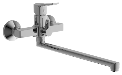 Смеситель для ванны и душа BELZ B22715 настенный хром