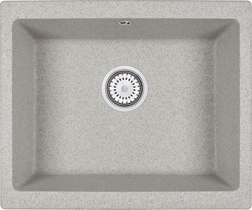 Кухонная мойка Granula 5551, БАЗАЛЬТ 55х46 цвет серый поверхность матовая