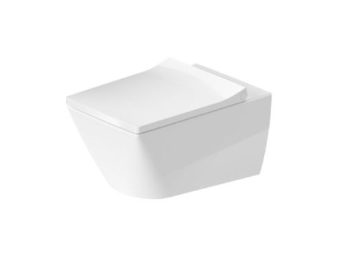 Чаша унитаза подвесная Duravit Viu 2511090000 цвет белый без сиденья безободковая каскадный смыв