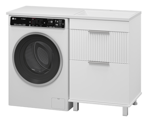 Тумба под раковину Brevita Enfida ENF-07060-012Я 58х48х76 напольная цвет белый