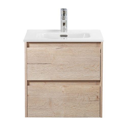 Тумба под раковину BelBagno Kraft KRAFT-500-2C-SO-RGB 50х46х50 подвесная цвет коричневый