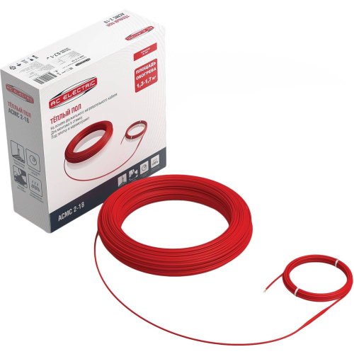 Нагревательный кабель для теплого пола AC Electric ACMC 2-18-1500