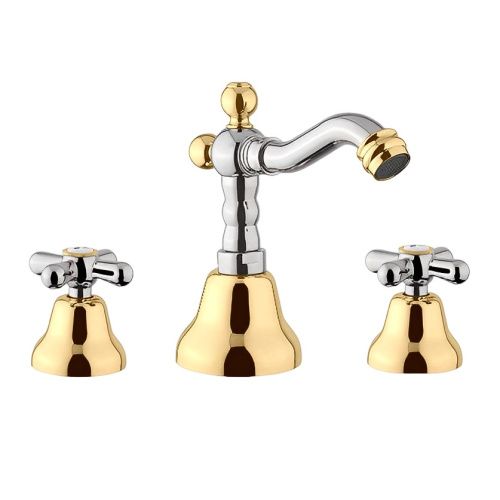 Смеситель Webert Armony AM710202017 на биде хром/золото