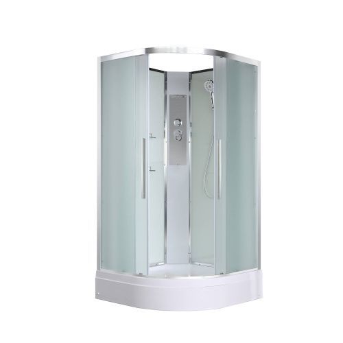 Душевая кабина AvaCan EM EM3010N 100х100 четверть круга без крыши ориентация универсальная