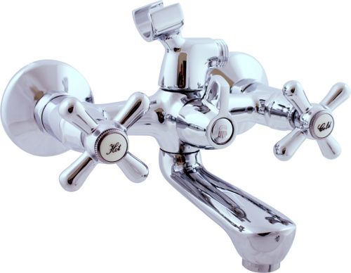 Смеситель для ванны и душа MORAVA MK154.5 настенный хром