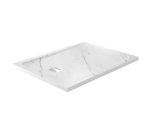 Душевой поддон WasserKRAFT Rhin 44T 44T07 120х90 искусственный камень белый