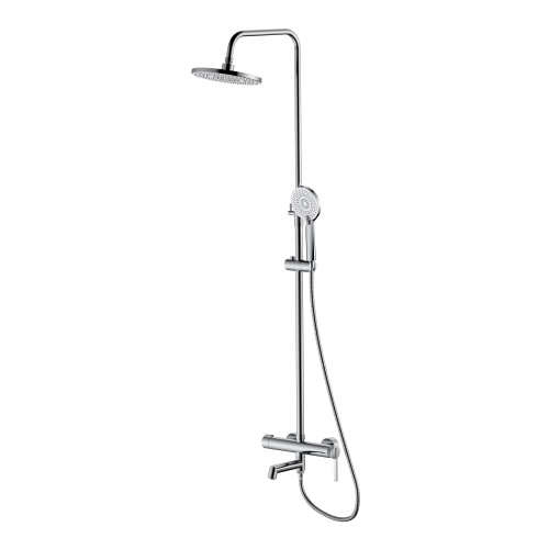 Душевая стойка Rush  ST4235-80 настенная цвет хром