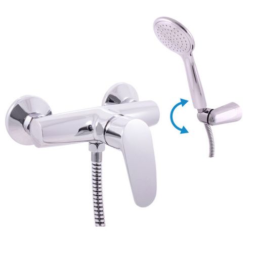 Смеситель для душа RavSlezak AMUR AM781.5/2 настенный хром