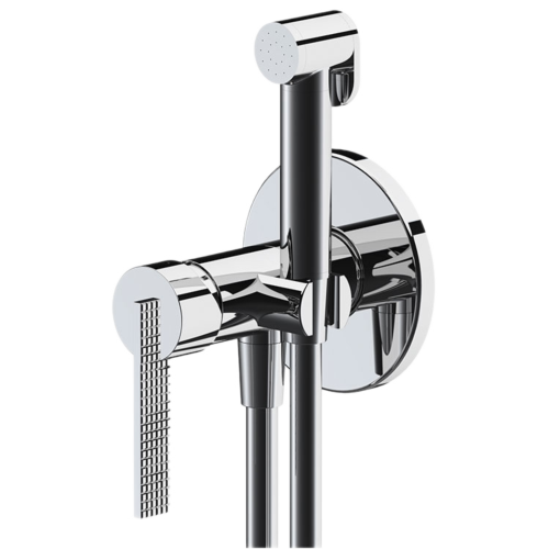 Гигиенический душ со смесителем Daniel ANC645BP4DCCR хром
