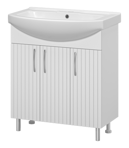 Тумба под раковину Misty Изео Э-Изе01075-021Н 72х36х70 напольная