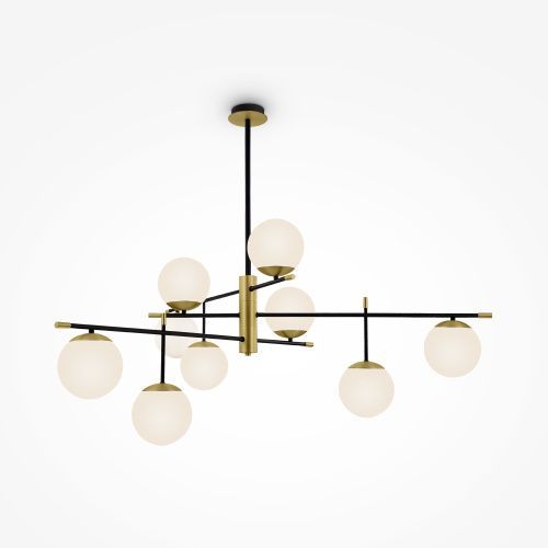 Люстра на штанге Maytoni Nostalgia Modern MOD048PL-09G