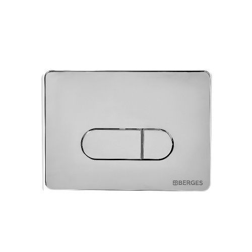 Клавиша смыва механическая Berges NOVUM 040033 цвет хром