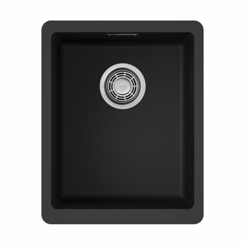 Кухонная мойка Omoikiri Kata 4993382 34х42 цвет черный