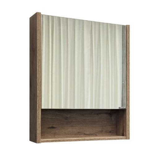 Зеркало-шкаф Comforty Марио 00-00004158CF 60х14х70 подвесной цвет дуб темный