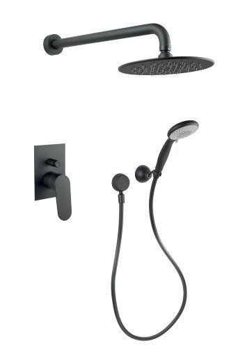 Душевая система Fiore 81NN7557 встраиваемая в стену цвет черный