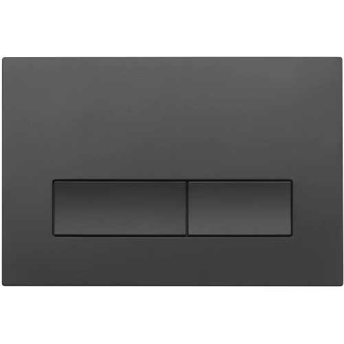 Кнопка смыва механическая Veconi FLUSH FLV1-B цвет черный