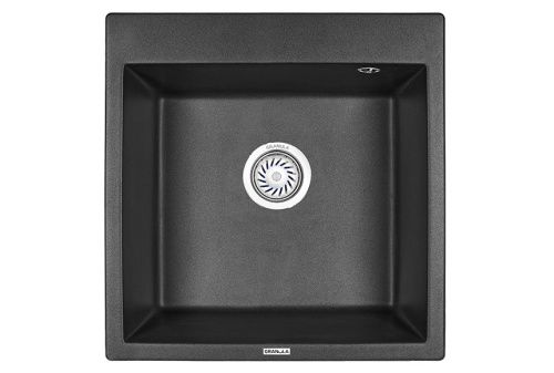 Кухонная мойка Granula 5102, ЧЁРНЫЙ 51х52 цвет черный поверхность матовая