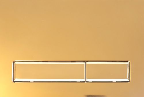 Клавиша смыва механическая KK POL M08 SPP/035/SG/K цвет золото