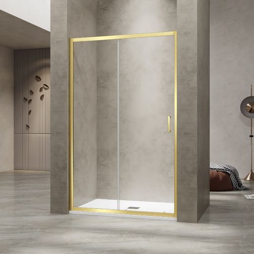 Душевая дверь RGW Passage 030811418-16 180х195 стекло прозрачное профиль золото глянцевое