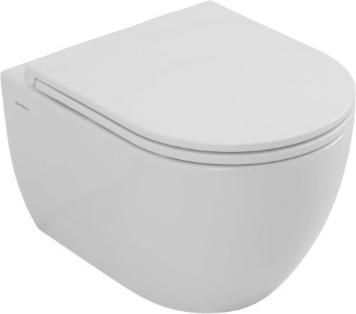 Чаша унитаза подвесная Allen Brau Priority Tornado 4.31009.20 цвет белый без сиденья безободковая душевой смыв