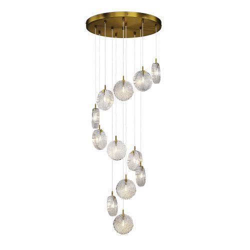 Люстра подвесная Maytoni Frozen Modern MOD254PL-12BS