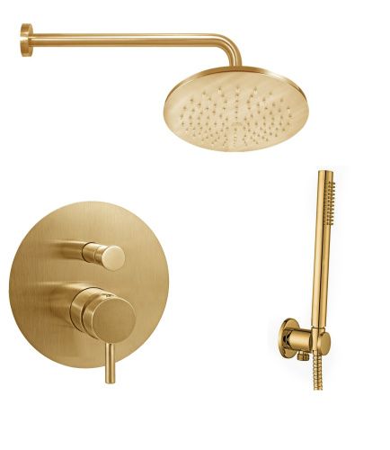 Душевая система Paffoni Light KITLIG015HGSPKING встраиваемая в стену