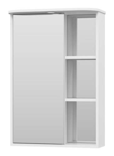 Зеркало-шкаф Misty Венера П-Внр04055-01СвЛ 55х25х80 подвесной