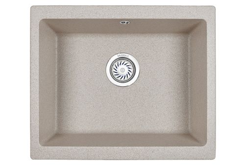 Кухонная мойка Granula 5551, ПИРИТ 55х46 цвет бежевый поверхность матовая