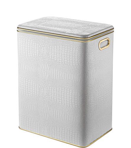 Корзина для белья Geralis Croco KWG-S